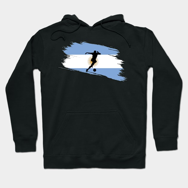 Messi Argentina World Cup 2022 Hoodie by TigrArt